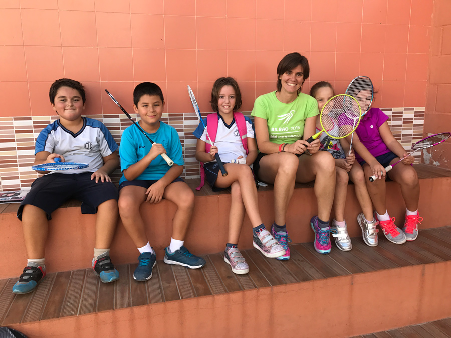 Equipo de bádminton